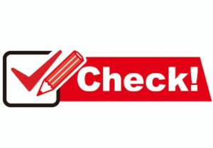 チェック